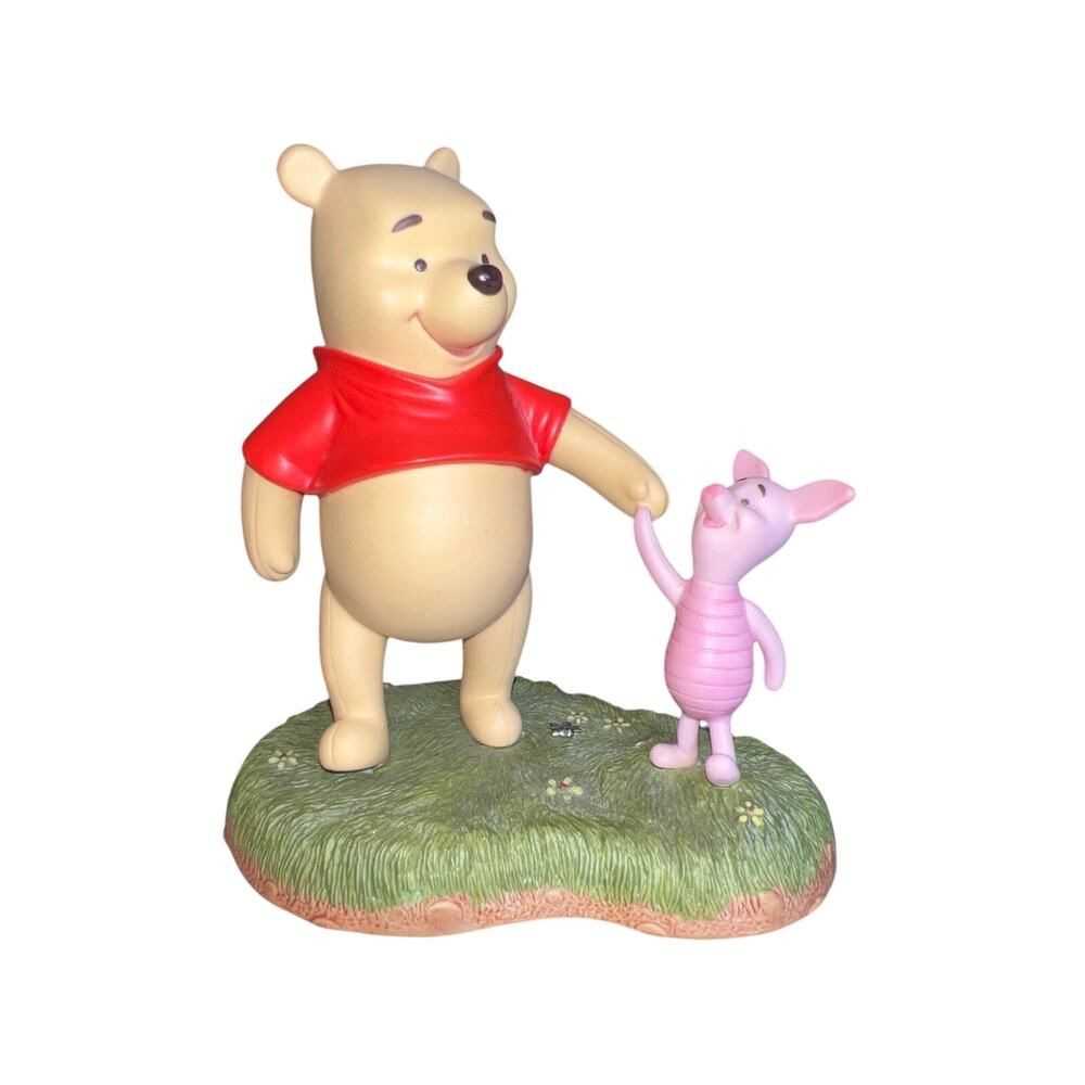 Disney's Winnie Pooh friends Piglet Figurine, "Lets Wander and Wonder Together